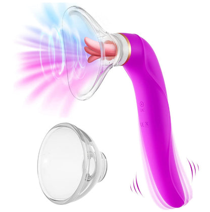 LICKING & SUCTION VIBRATOR