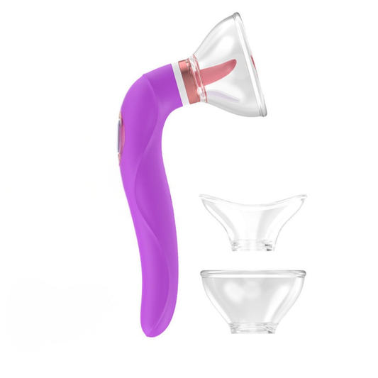 LICKING & SUCTION VIBRATOR