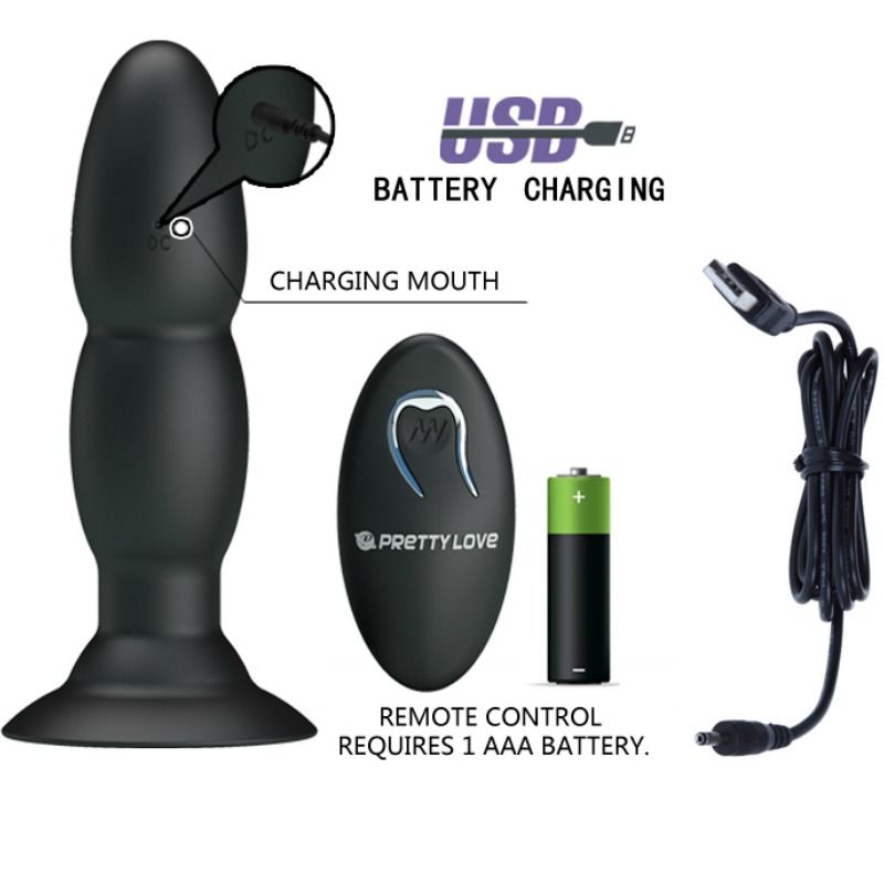 ANAL PLUG ROTATING
