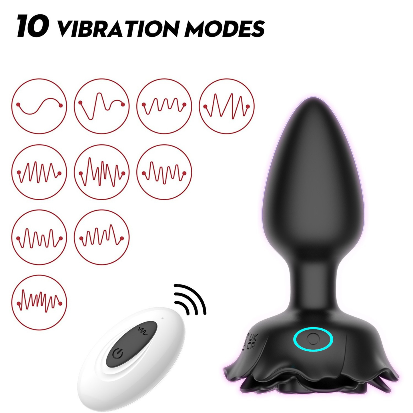 ANAL PLUGS ROSE LIGHT