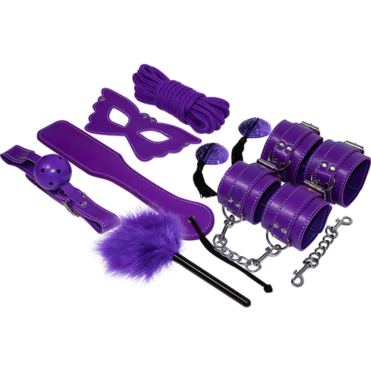 BDSM FETISH SET PURPLE
