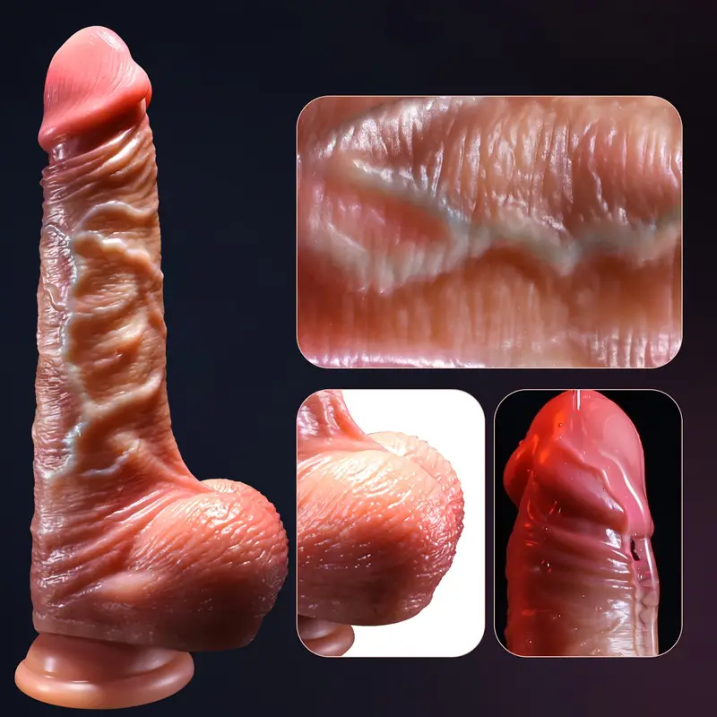 DILDO WITH MOVING SKIN