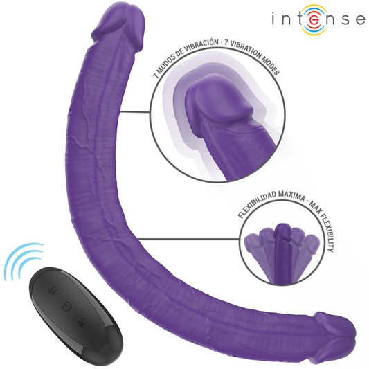 DILDO VIBRATOR DOUBLE-HEAD GUNTER