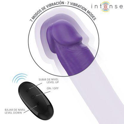 DILDO VIBRATOR DOUBLE-HEAD GUNTER