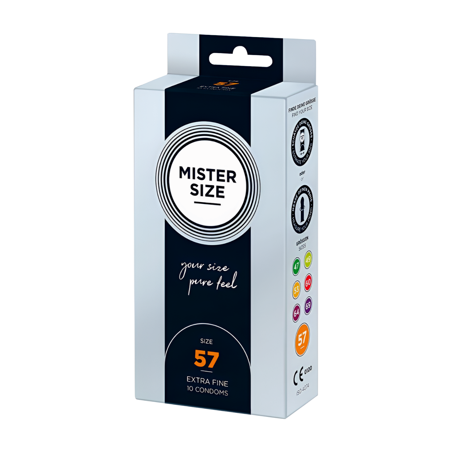 MISTER SIZE 57 KONDOMIT – KOKO L - Puuhabox 
