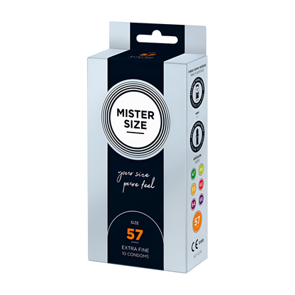 MISTER SIZE 57 KONDOMIT – KOKO L - Puuhabox 