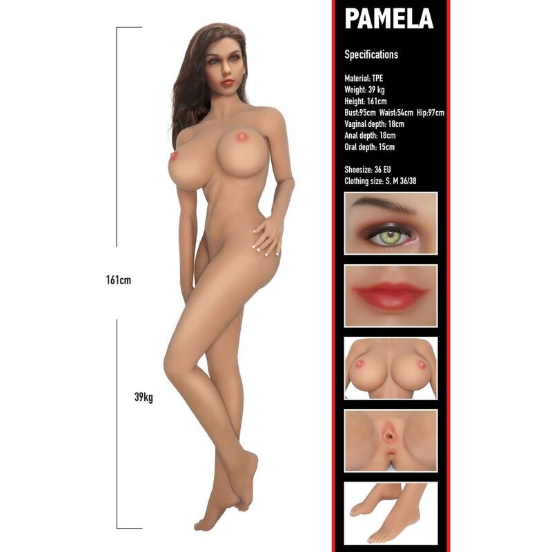 PAMELA AIDONKOKOINEN SEKSINUKKE - Puuhabox 