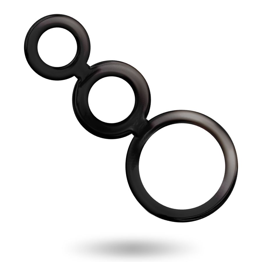 PENIS RING SET BLACK