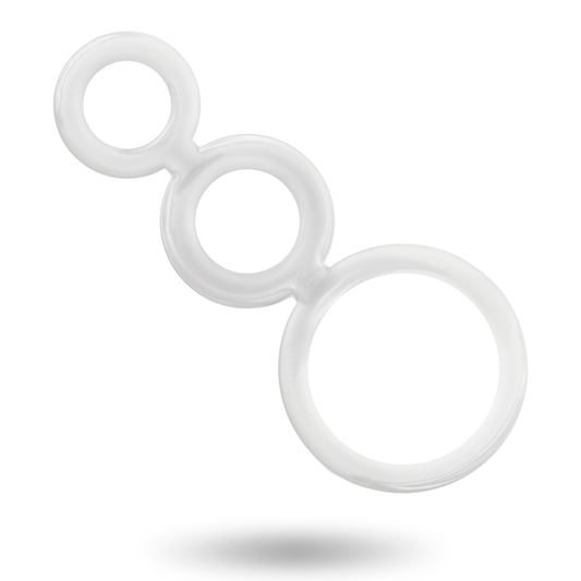PENIS RING SET WHITE