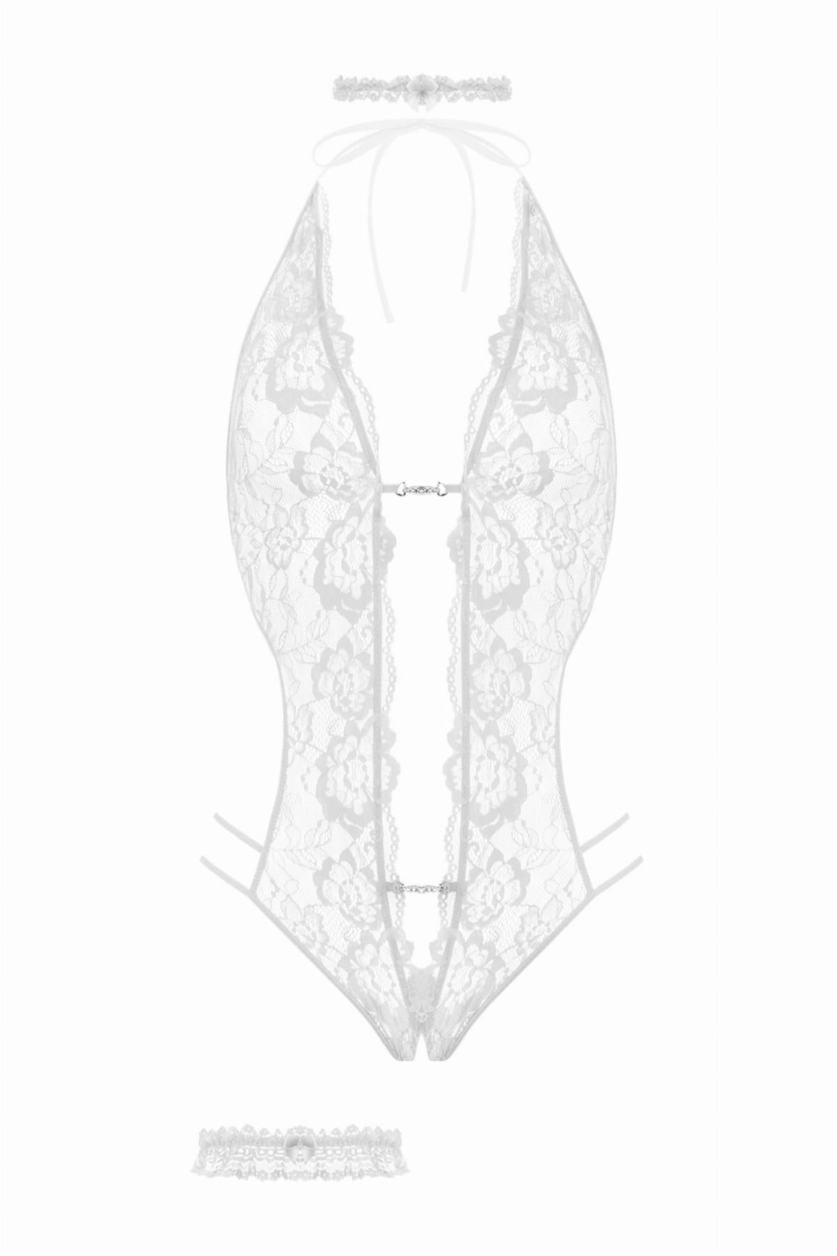 PITSIBODY HAARATON RENEE VALKOINEN - Puuhabox 