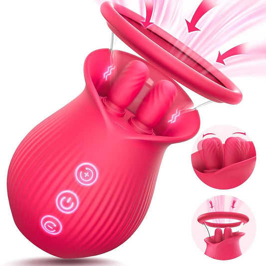 VIBRATOR SUCKING TWO FINGERS