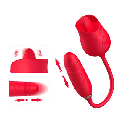 VIBRATOR ROSE LICK